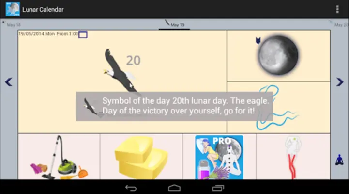 Lunar Calendar android App screenshot 4