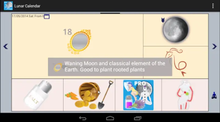 Lunar Calendar android App screenshot 5