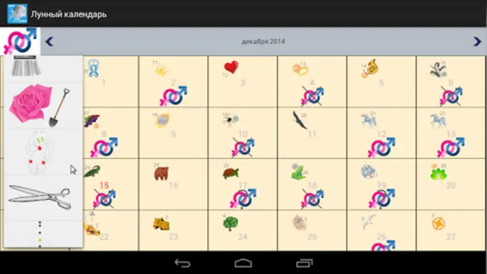 Lunar Calendar android App screenshot 7