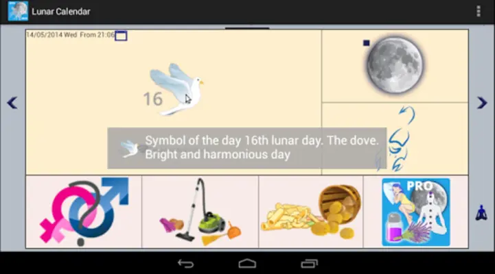 Lunar Calendar android App screenshot 8